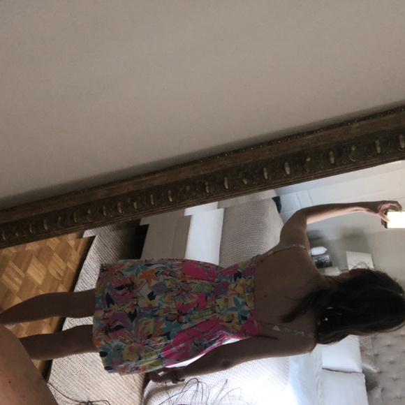 Lilly Pulitzer Christine (Sweetheart Neckline) Dress - Besame Mucho Pink Size 0 - Picture 4 of 7